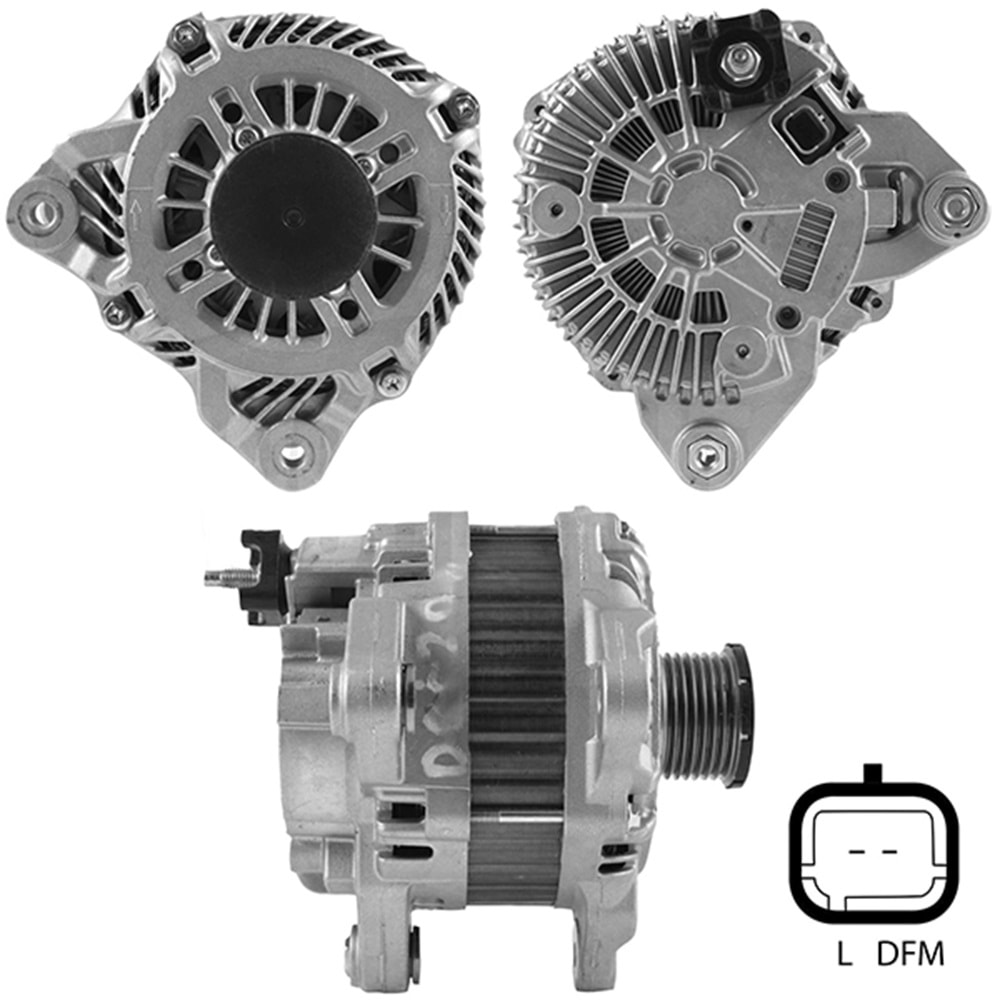 ALTERNATOR (URETIMDEN KALDIRILMISTIR) 12V 210 AMP RENAULT ESPACE 2.0 DCI - LAGUNA 2.0 DCI - VEL SATIS 2.0 DCI