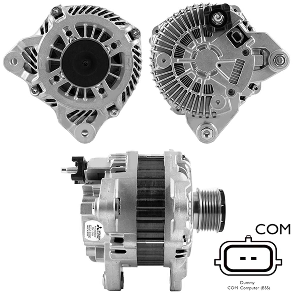 ALTERNATOR (URETIMDEN KALDIRILMISTIR) 12V 210 AMP DACIA 1.5 DCI / RENAULT 1.5 DCI