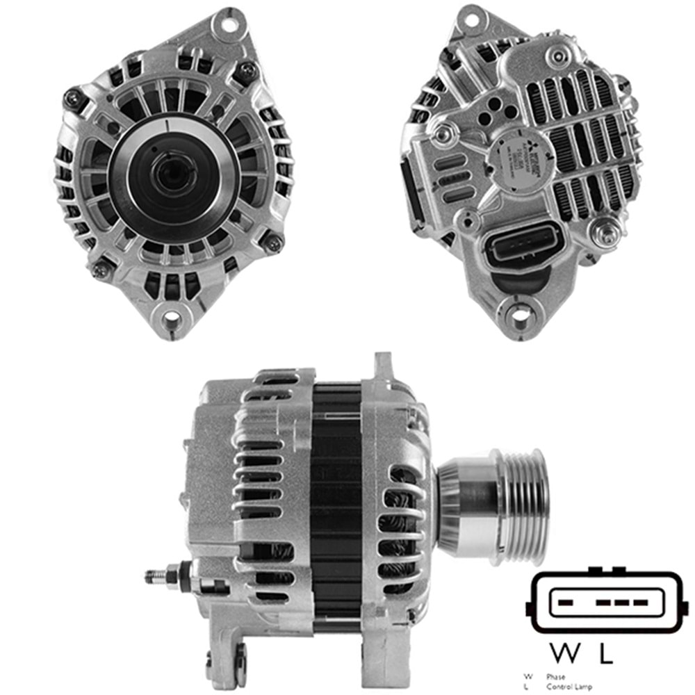 ALTERNATOR 24V 90 AMP RENAULT PREMIUM - KERAX