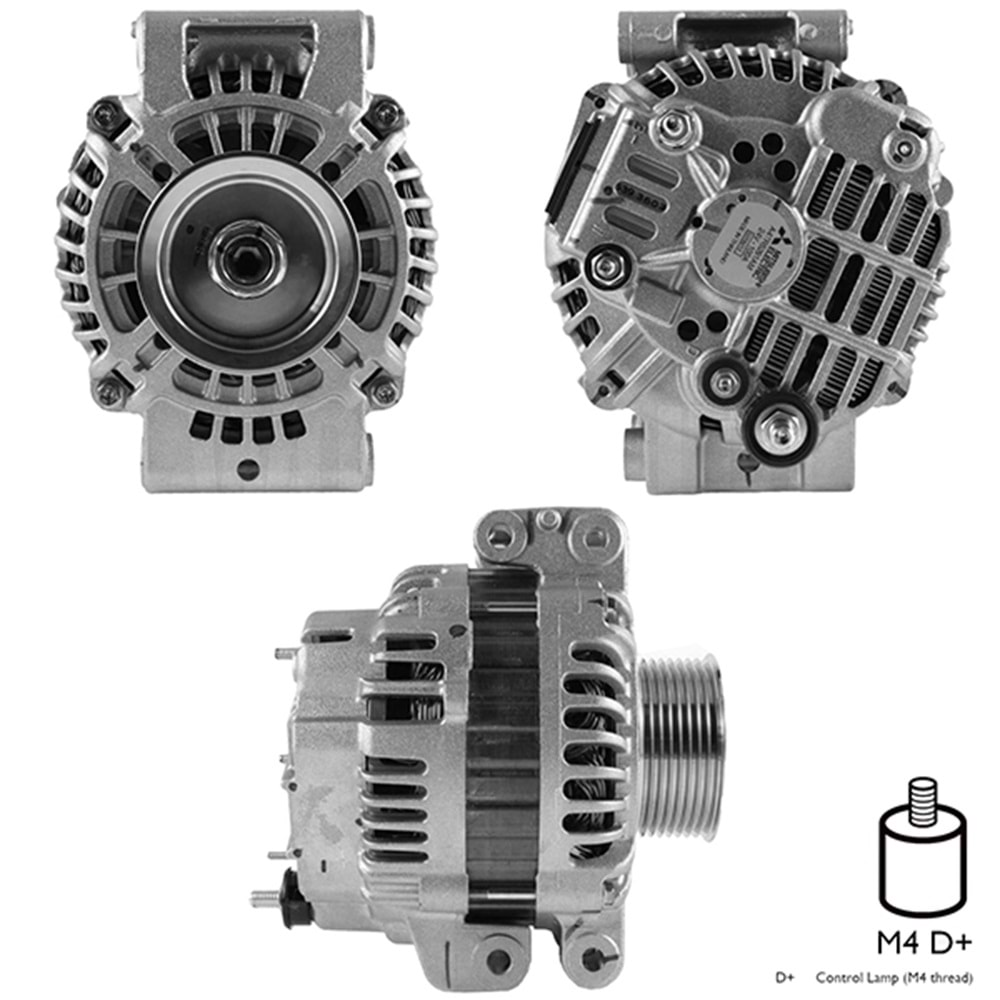 ALTERNATOR 24V 100 AMP (KASNAK 8 KANAL) SCANIA