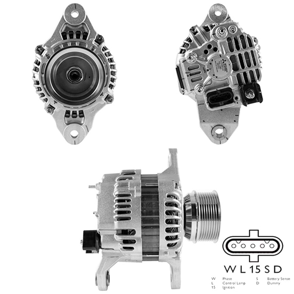 ALT. ALTERNATOR 24V 130 AMP RENAULT / VOLVO FH - FM - FMX 12.8
