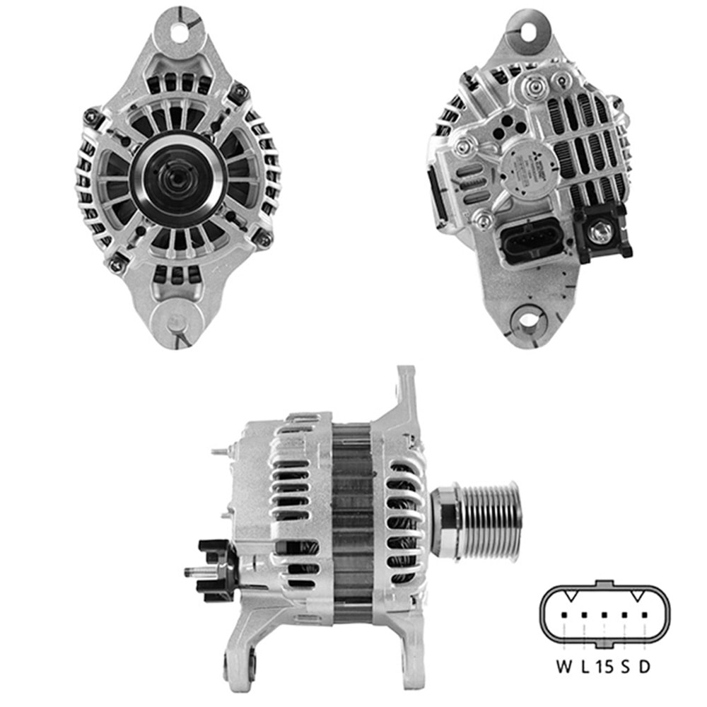 ALT. ALTERNATOR 24V 130 AMP VOLVO / RENAULT