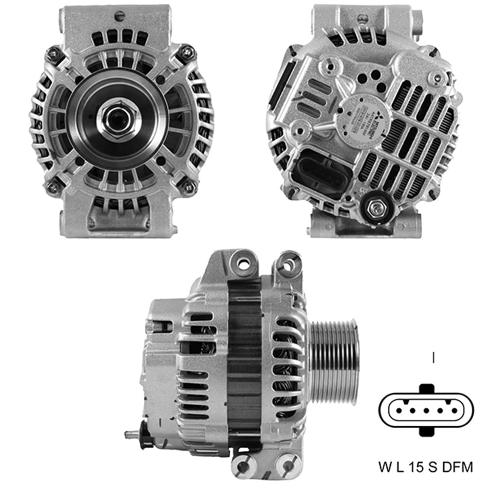 ALT. ALTERNATOR 24V 130 AMP SCANIA
