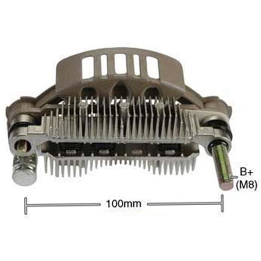 ALTERNATOR DIOT TABLASI (A3TA8991-A3TR5288) FORD CARGO - OTOSAN / MITSUBISHI / NEW HOLLAND 100MM