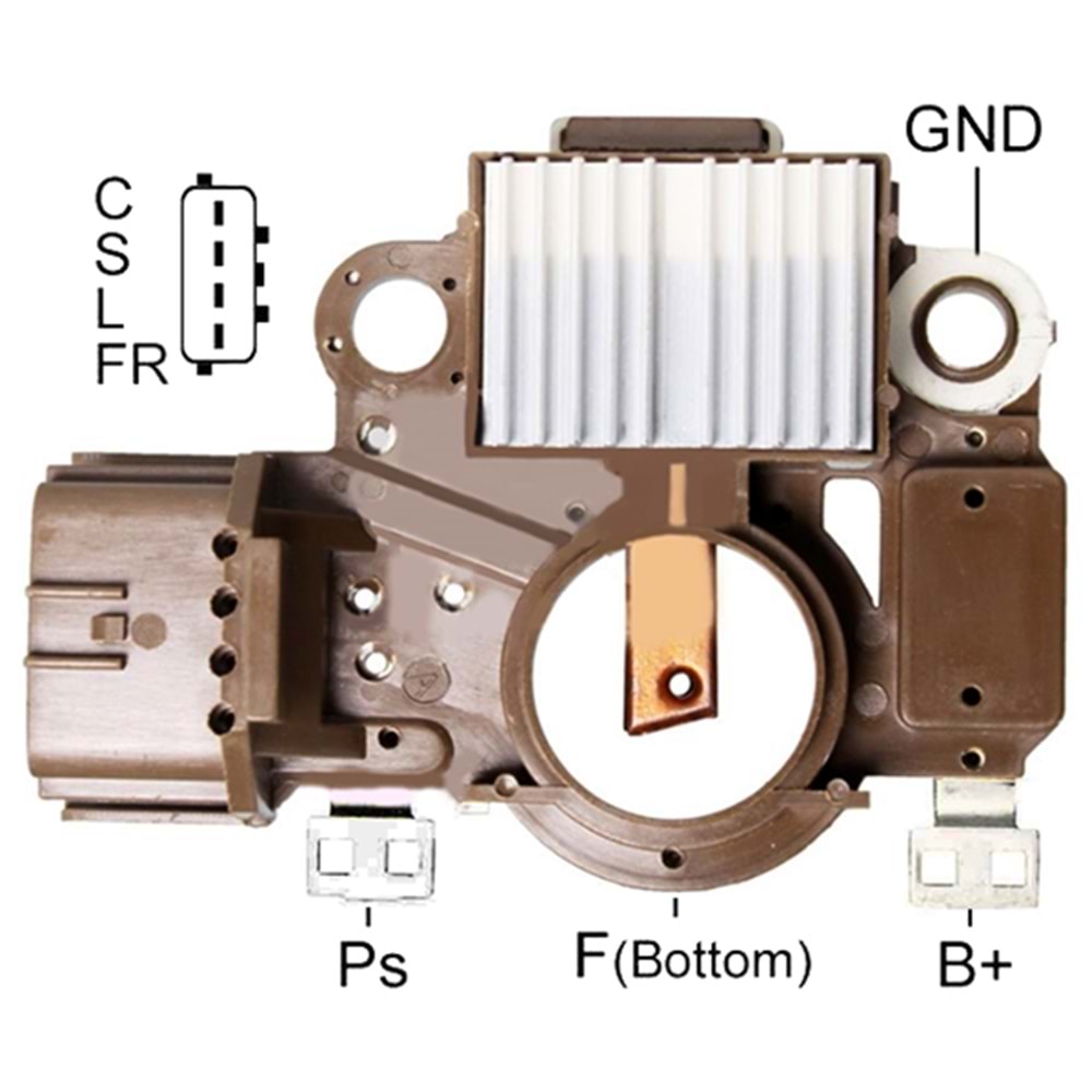 ALTERNATOR KONJEKTOR 12V 120 AMP MITSUBISHI PAJERO 3.2 DI-D (A3TG4679 - A3TG3791)