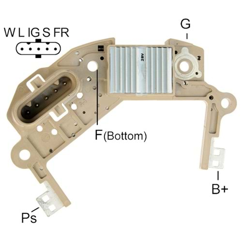 ALTERNATOR KONJEKTOR 24V 150 AMP SCANIA OTOBUS K400 - K410 - K440 (A9TU6499)