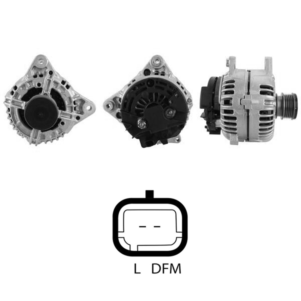 ALT. ALTERNATOR 12V 150 AMP RENAULT CLIO 1.5 DCI - GRAND SCENIC 1.5 DCI, 1.6-1.9 DCI - MEGANE 1.4 - 1.5 DCI - SCENIC