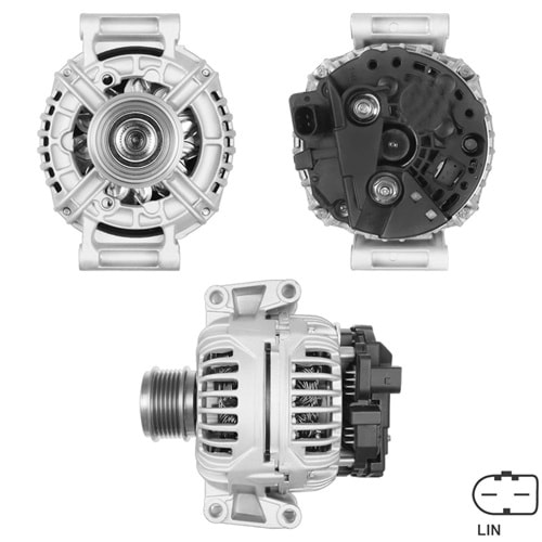ALT. ALTERNATOR 12V 140 AMP SEAT / VOLKSWAGEN / AUDI A4 - A5 - Q5 BENZINLI (0124525113)