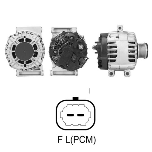 ALTERNATOR 12V 140 AMP FIAT DOBLO - EGEA - FIORINO - LINEA - PUNTO / OPEL ASTRA - COMBO / CHEVROLET AVEO 1.3 D