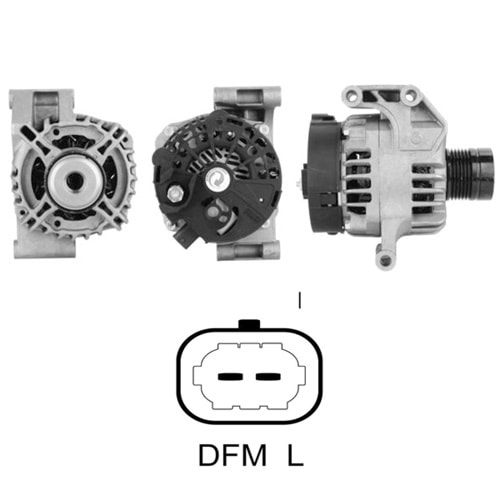 ALTERNATOR 12V 105 AMP OPEL 1.3 CDTI / SUZUKI SWIFT 1.3 D (101210-0961) (DAN584)