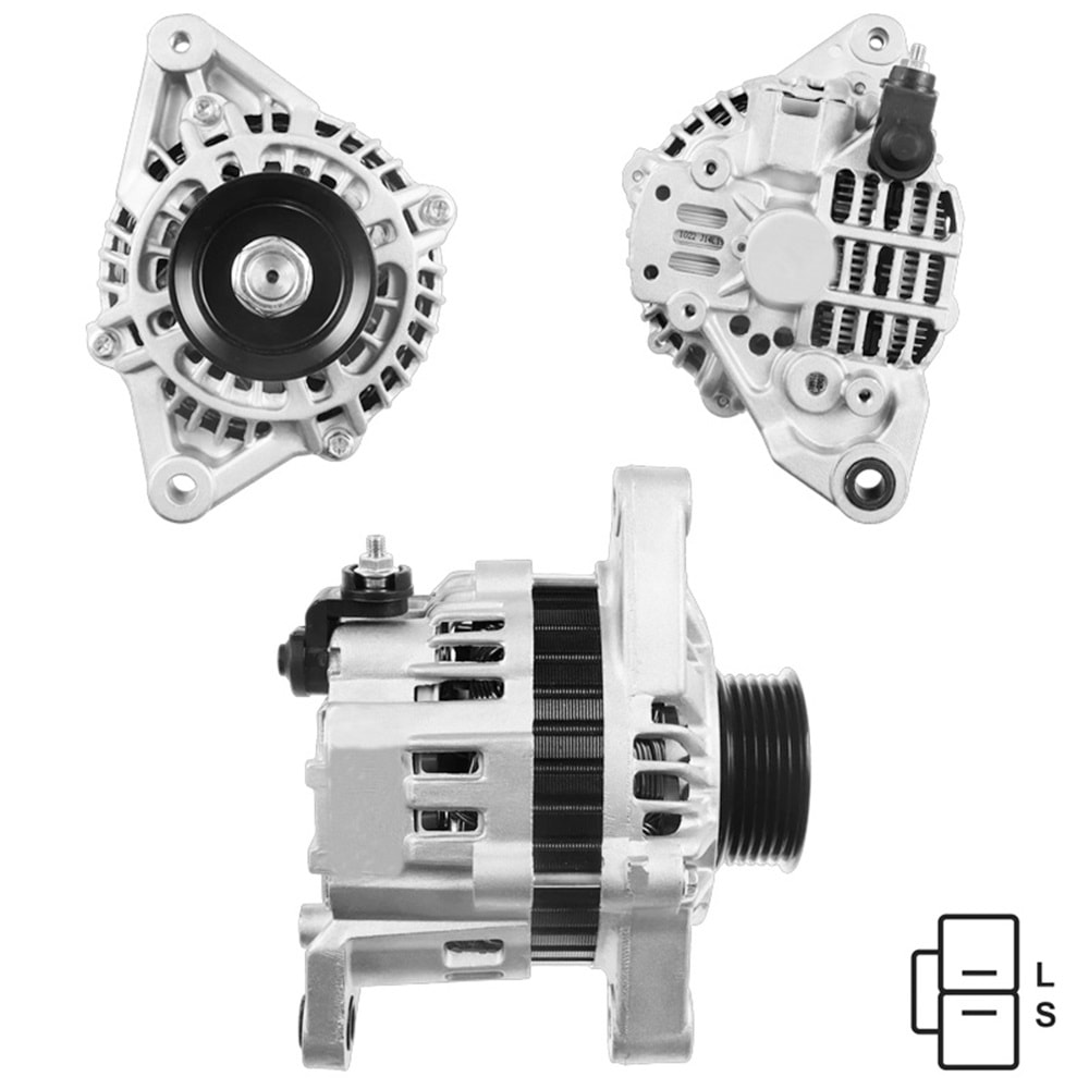 ALT. ALTERNATOR 12V 80 AMP NISSAN ALMERA - PRIMEREA - SUNNY 2.0 (A2TB3691)