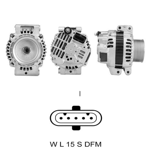 ALTERNATOR 24V 100 AMP SCANIA TRUCK (A4TR5691)