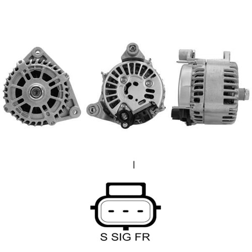 ALTERNATOR 12V 110 AMP FORD FOCUS - TOURNEO - TRANSIT 1.8 (20-150-01010)