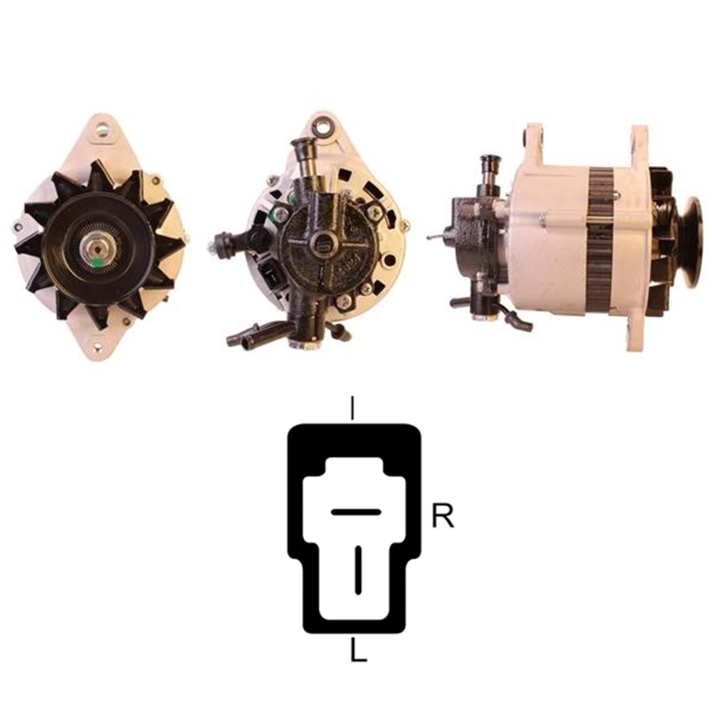 ALTERNATOR 12V 60 AMP KIA BESTA - BONGO K2700 / MAZDA E2200