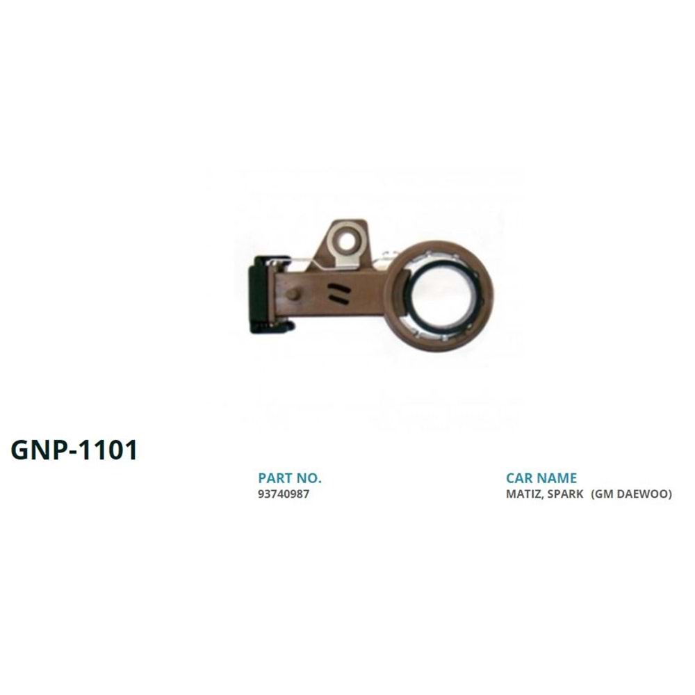 ALTERNATOR KOMUR YUVASI GM DAEWOO MATIZ / CHEVROLET SPARK