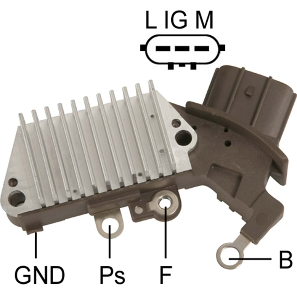 ALTERNATOR KONJEKTOR 12V 63,5MM TOYOTA 00/05 ARASI