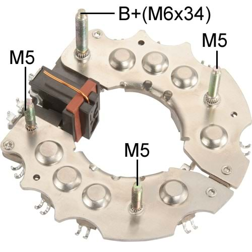 ALTERNATOR DIOT TABLASI 114MM TOYOTA COROLLA E.M.