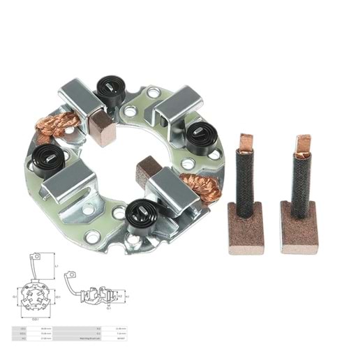 MARS KOMUR YUVASI 12V JEEP / HYUNDAI / KIA / MAZDA / MITSUBISHI / NISSAN / OPEL / RENAULT / SUZUKI (JASX 70) (6.8 x 11