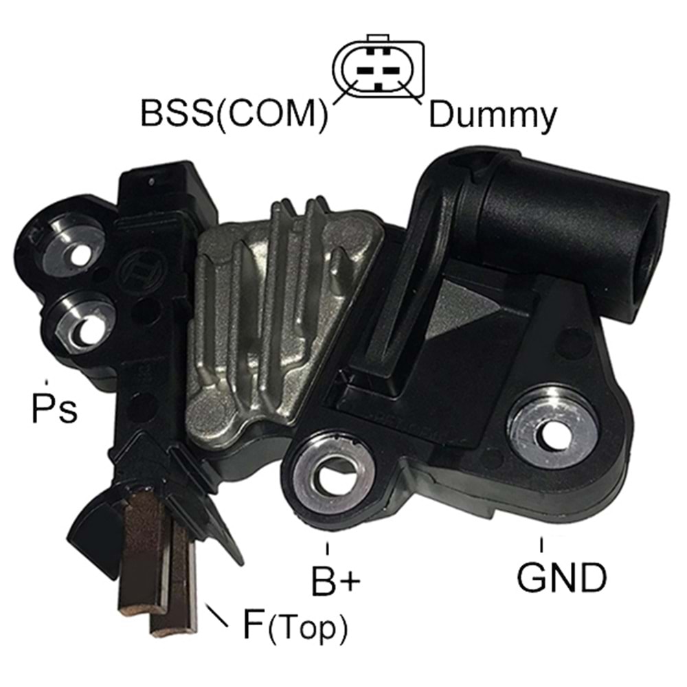 ALTERNATOR KONJEKTOR 12V BSS(COM) BMW 1 - 3 - 5 - 6 - 7 - X1 - X3 - X5 SERISI (F00M346013)