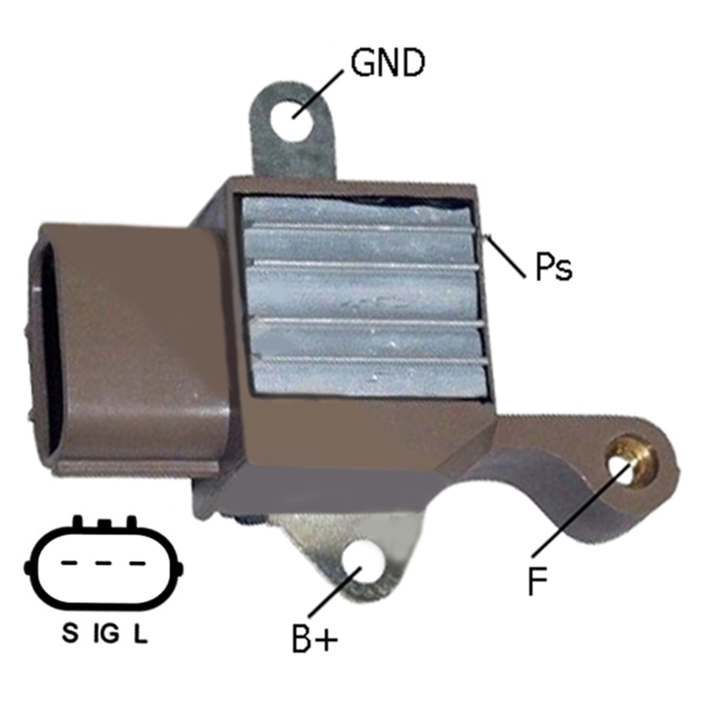 ALTERNATOR KONJEKTOR 12V (S-IG-L) TOYOTA (GS2 0051)