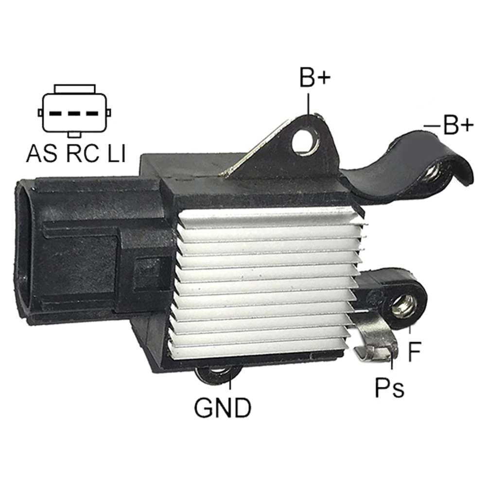 ALTERNATOR KONJEKTOR 12V (LI- RC-A) FORD C-MAX Y.M. %100 COMPUTER UYUM (126600-3460)