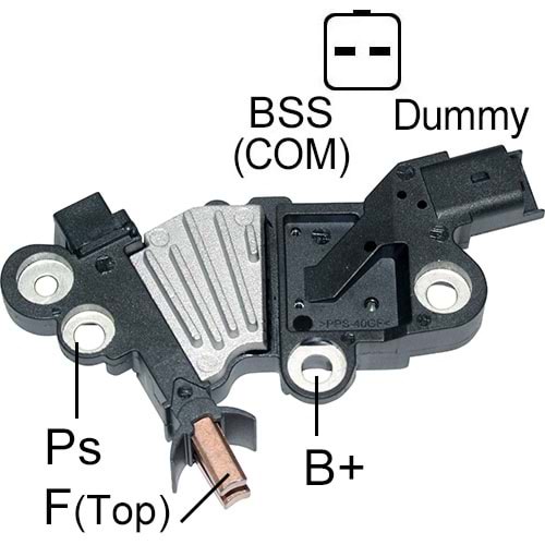 ALT. KONJEKTOR 12V BSS(COM)-DUMMY(X) BMW ALTERNATOR SERVICING: BOSCH 0125711011 - 078 150 AMP