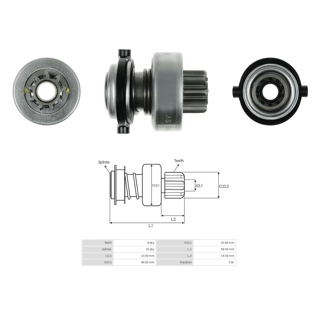 MARS DISLISI (TOYOTA TSUSHO) 9 DIS AUDI 80 1.6 (81-86) AUDI 100 1.6 (80-83) / OPEL / SEAT / MERCEDES BENZ 190 (BE