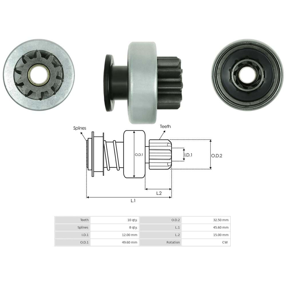 MARS DISLISI (TOYOTA TSUSHO) 10 DIS NISSAN QASHQAI - X-TRAIL II / OPEL VIVARO 2.0 CDTI / RENAULT LAGUNA - MASTER
