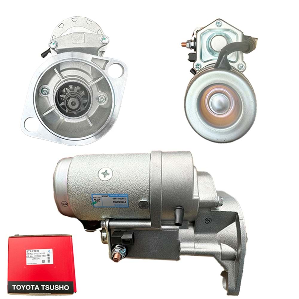 MARS MOTORU (TOYOTA TSUSHO) 12V 2,2 KW 9 DIS KOMATSU FORKLIFT / ISUZU FORKLIFT / PICKUP (228000-1890)