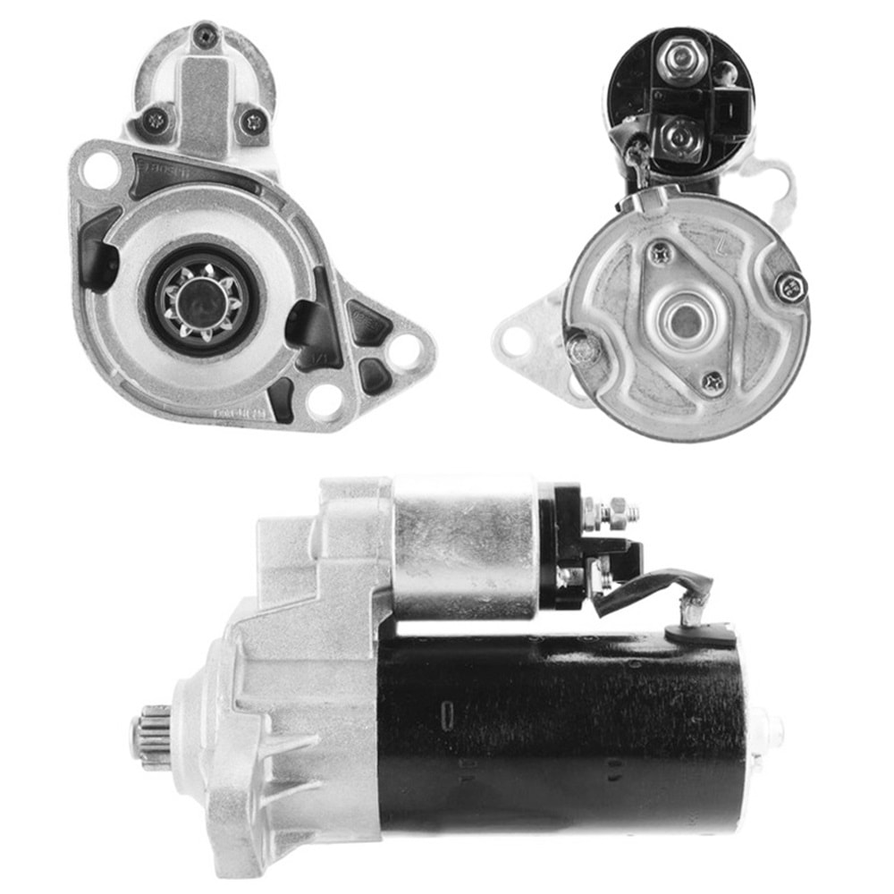 MARS MOTORU 12V 1,8 KW 9 DIS VOLKSWAGEN CADDY - GOLF / SKODA OCTAVIA / SEAT TOLEDO 1.9 TDI (CCW) (0001125005)
