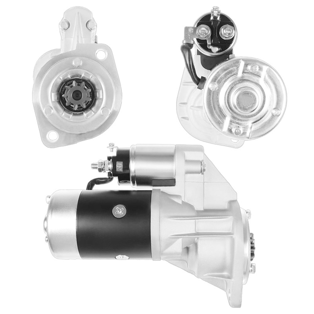 MARS MOTORU 24V 3,5 KW 9 DIS HITACHI TIPI 2 KULAK ISUZU NPR (STR6105)