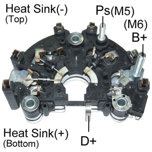 ALTERNATOR DIOT TABLASI FORD ESCORD 1.6I - 1.8I 16V 112MM