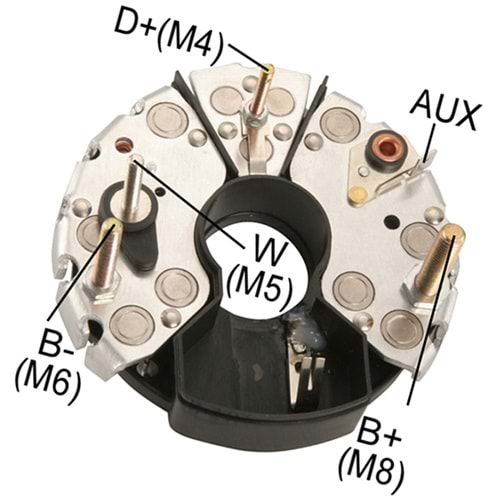 ALTERNATOR DIOT TABLASI SCANIA / MAN / IVECO / MERCEDES BENZ 125MM