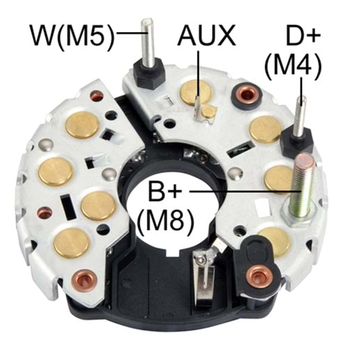 ALTERNATOR DIOT TABLASI FORD 3227-3226 99-----> KAMYON / IVECO 190.30 KAMYON 120MM