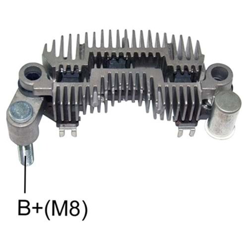 ALTERNATOR DIOT TABLASI HYUNDAI ACCENT (02-03) / ELENTRA / PEUGEOT 307 / CITROEN 90MM