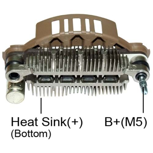 ALTERNATOR DIOT TABLASI MITSUBISHI / MAZDA 100MM