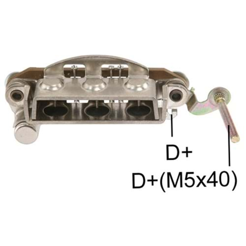 ALTERNATOR DIOT TABLASI MAZDA B2200 / MITSUBISHI PAJERO - GALANT 85MM