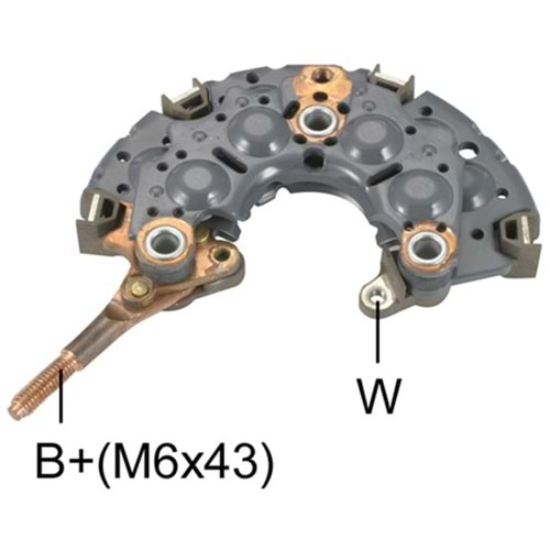 ALTERNATOR DIOT TABLASI TOYOTA / LAND CRUISER / CHRSYSLER YANDAN CIVATA 113MM