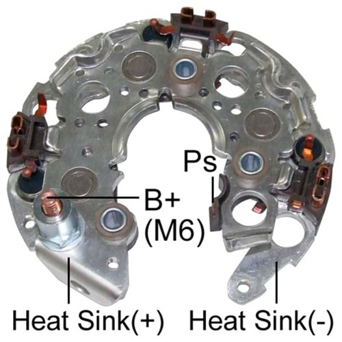 ALTERNATOR DIOT TABLASI HONDA CIVIC - HONDA ACCORD CRV 117MM