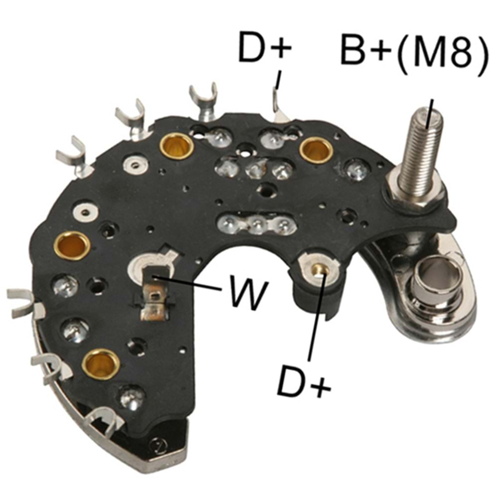 ALTERNATOR DIOT TABLASI PEUGEOT 106 / 306 / 405 107MM