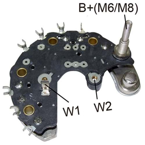 ALTERNATOR DIOT TABLASI RENAULT / PEUGEOT 107MM