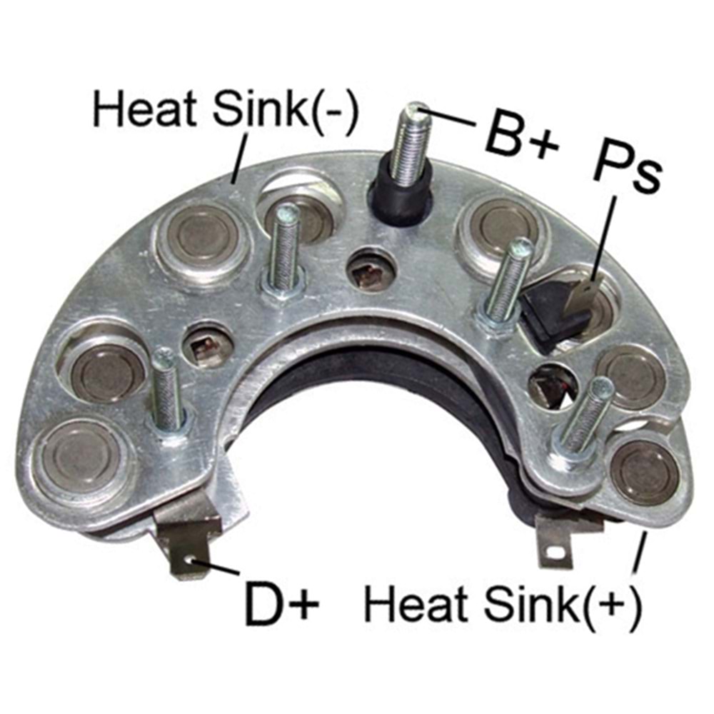 ALTERNATOR DIOT TABLASI SKODA FELICIA - OCTAVIA 80 AMP ALT.