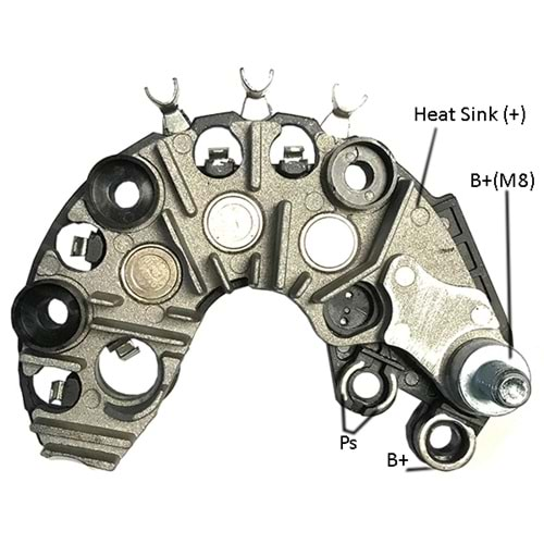 ALTERNATOR DIOT TABLASI AUDI A4 - A6 2001 ---> / VOLKSWAGEN PASSAT 1.9 2001 ---> - 2.0 TDI 2003 ---> / SKODA SUPER B 1.9 TDI