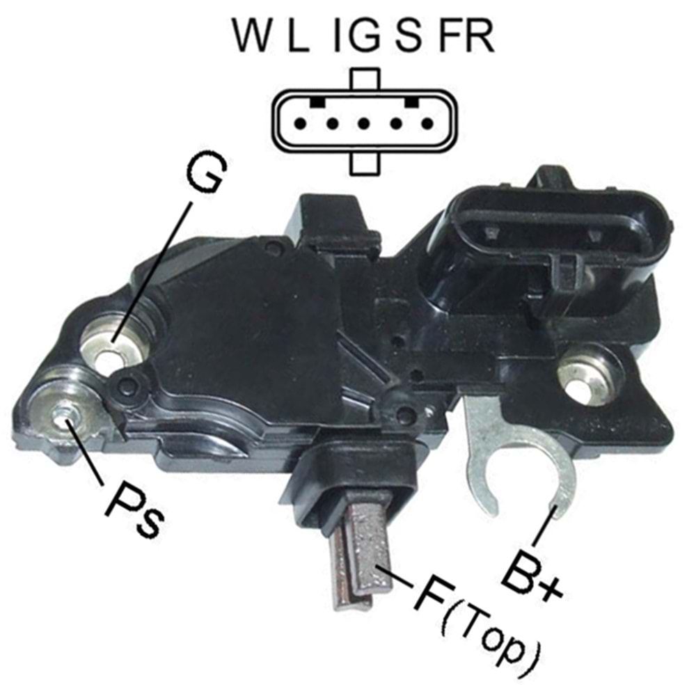 ALT. KONJEKTOR 24V 14MM (28.3V) FOOM144123 MERCEDES BENZ AXOR (UVR-B-268 / UVR-B-04-051)