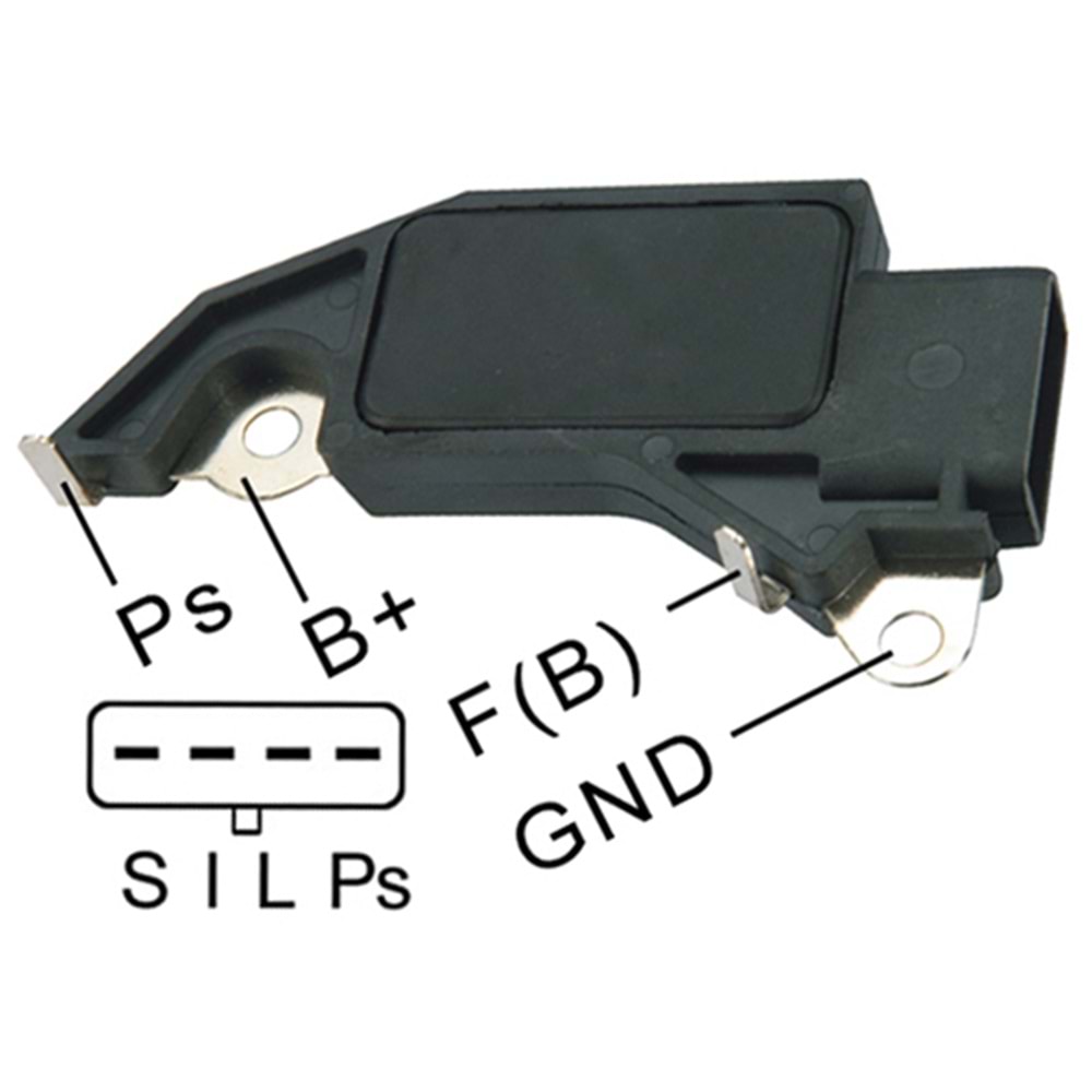 ALTERNATOR KONJEKTOR 12V BUICK PONTIAC - 4 KALIN FIS