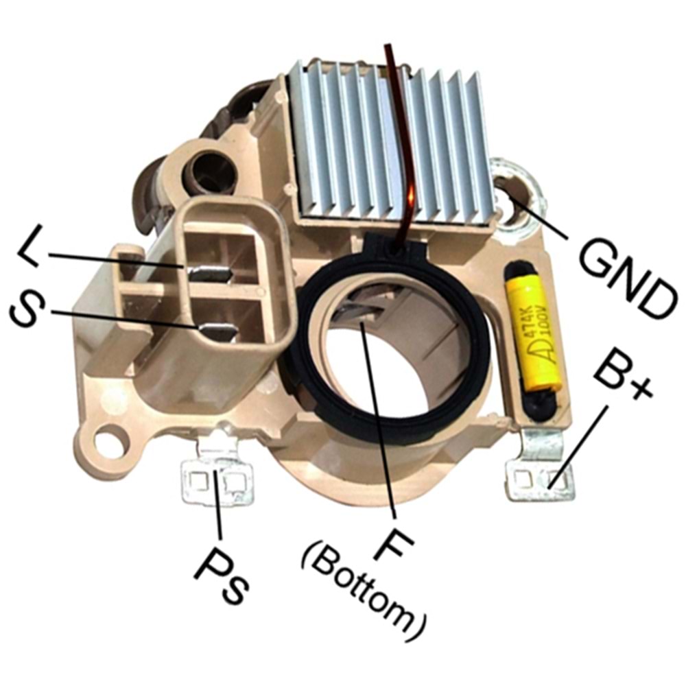 ALTERNATOR KONJEKTOR 12V NISSAN H15 - H20 - H25 01.1992- / TCM FG 20 FORKLIFT