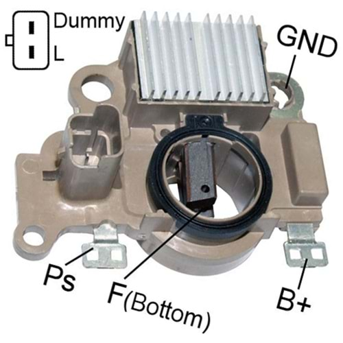 ALTERNATOR KONJEKTOR 12V DUMMY(X)-L TERMINAL RENAULT CLIO II 1.4 - KANGOO - MEGANE II 1.5 DCI / ALMERA II - MICRA 1.5 DCI