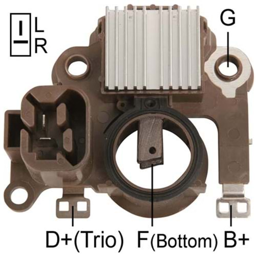 ALTERNATOR KONJEKTOR 12V MAZDA / YALE FORKLIFT (A866X26172)