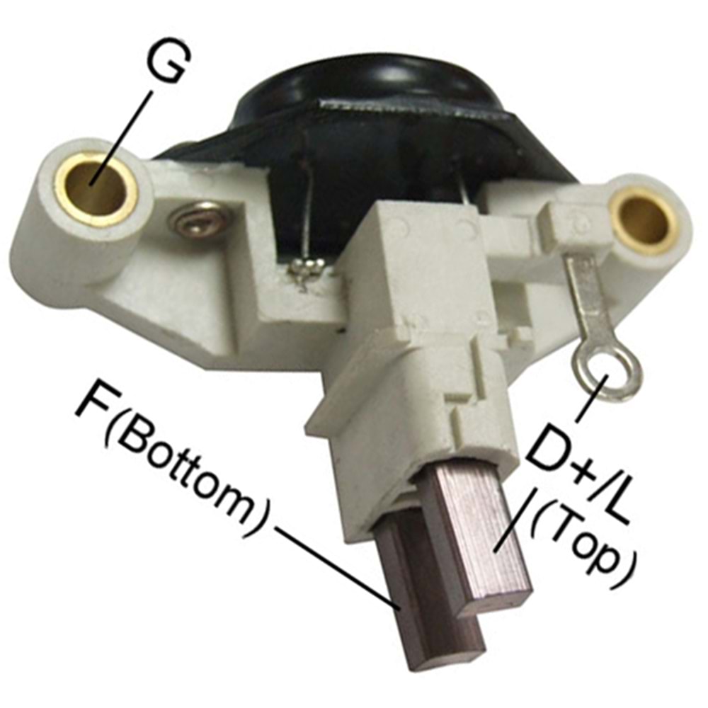 ALTERNATOR KONJEKTOR 12V D+ / L TERMINAL LADA / JCB / M.FERGUSON REPLACING: ISKRA 16.915.221 SERVICING: ISKRA IA0727 / IA