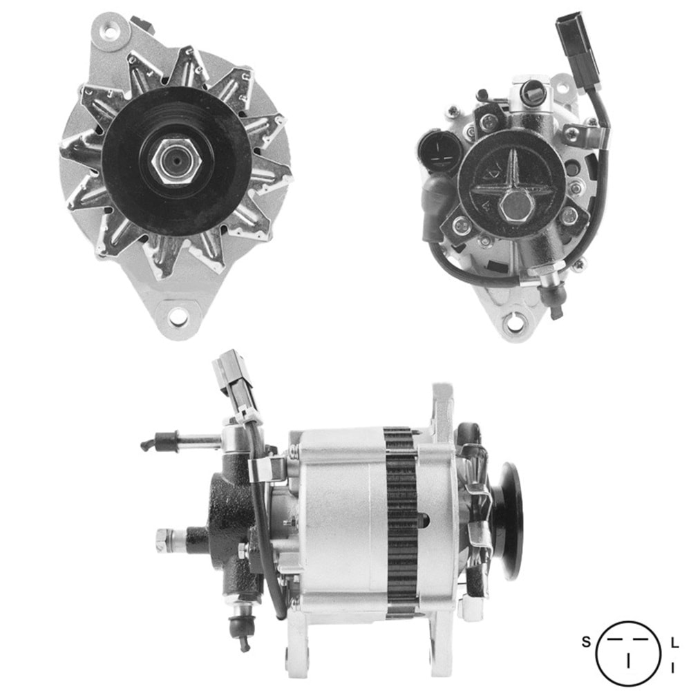 ALTERNATOR 24V 35 AMP ISUZU NKR / NPR KAMYON E.M. (4BE1)